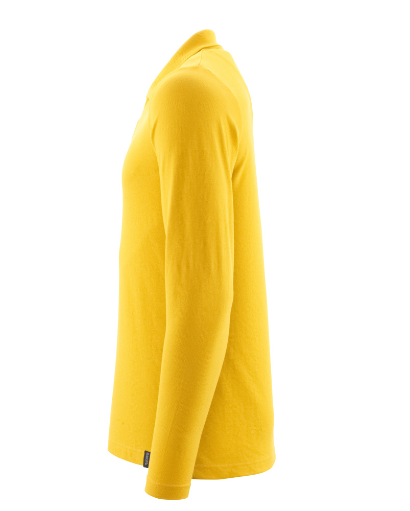 Polo-Shirt, Langarm CROSSOVER Currygelb 2XLONE