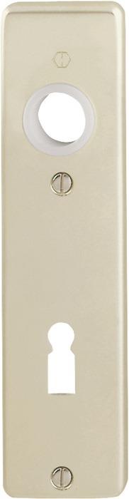 Kurzschildpaar 202KP F2 / neusilberfarbig BB 72 mm F2