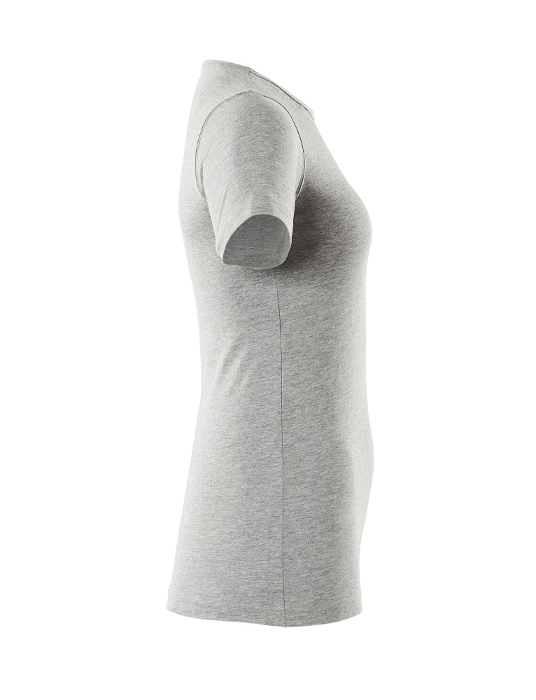Damen-Passform T-Shirt CROSSOVER Grau-meliert 2XLONE