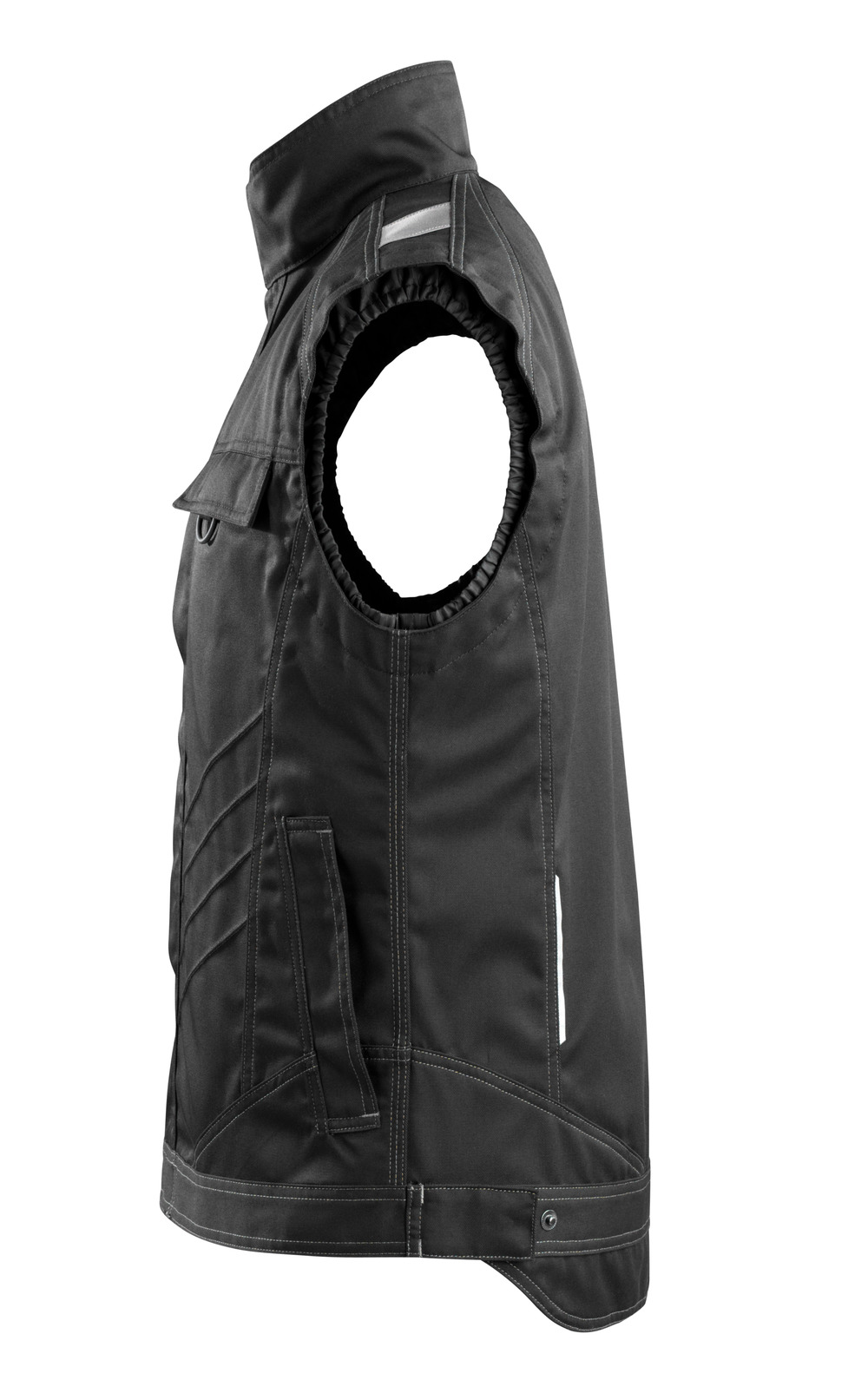 Weste UNIQUE Schwarz 4XL