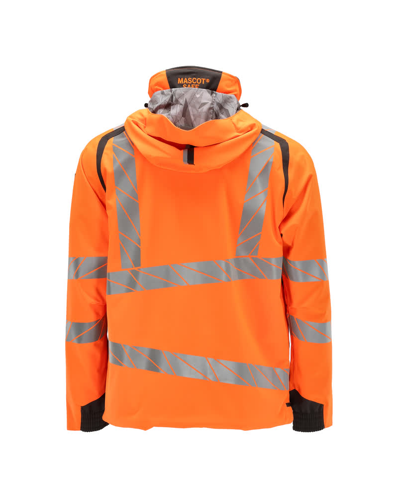 Hardshelljacke ACCELERATE SAFE Hi-vis Orange/Dunkelanthrazit S