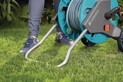 Schlauchwagen-Set CleverRoll M Anschl.-Gew.13mm 1/2 Zoll Ku.GARDENA