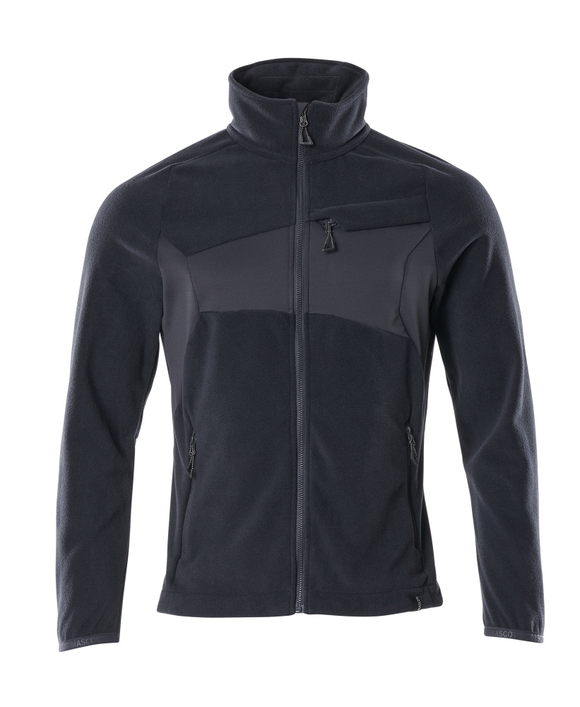 Fleecejacke ACCELERATE Schwarzblau 2XL