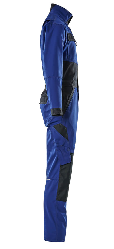 Overall mit Knietaschen LIGHT Kornblau/Schwarzblau S