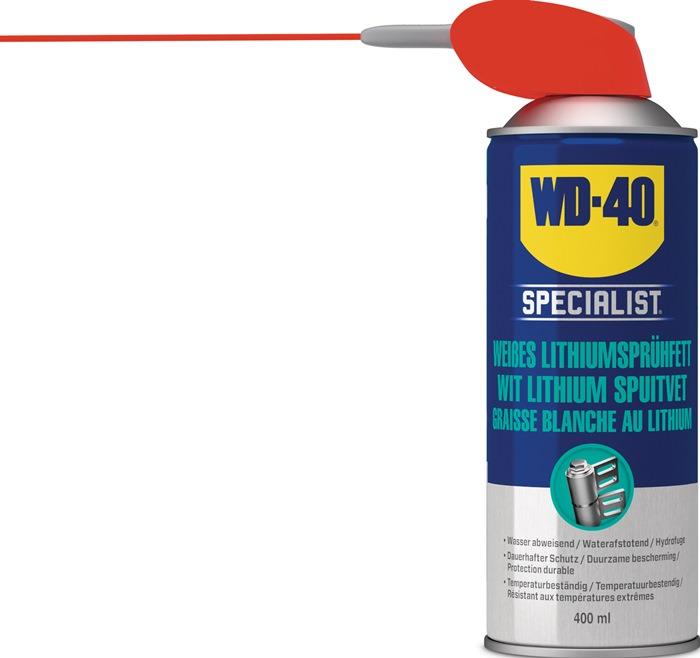 Lithiumsprühfett 400 ml cremefarben NSF H2 Spraydose Smart Straw™ WD-40 SPECIALIST