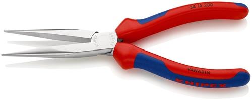 Mechanikerzange L.200mm Form 1 ger.Mehrkomp.-Hülle verchr.KNIPEX