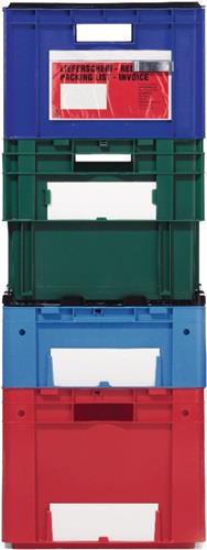 Drehstapelbehälter PP rot L600xB400xH420mm LA-KA-PE