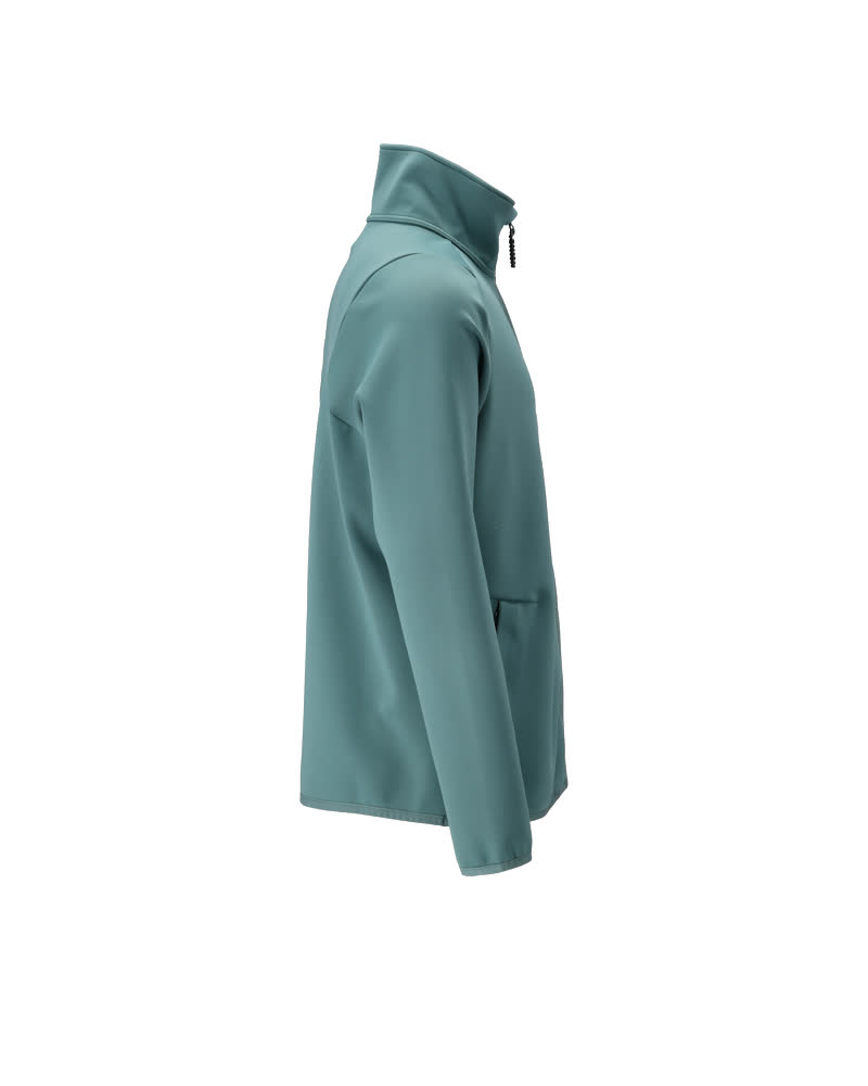 Fleecejacke CUSTOMIZED Hell Waldgrün S