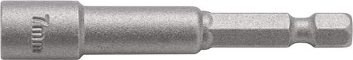 Steckschlüsseleinsatz m.6-KT.-Antr.SW 10mm L.60mm m.Magnet TECWERK