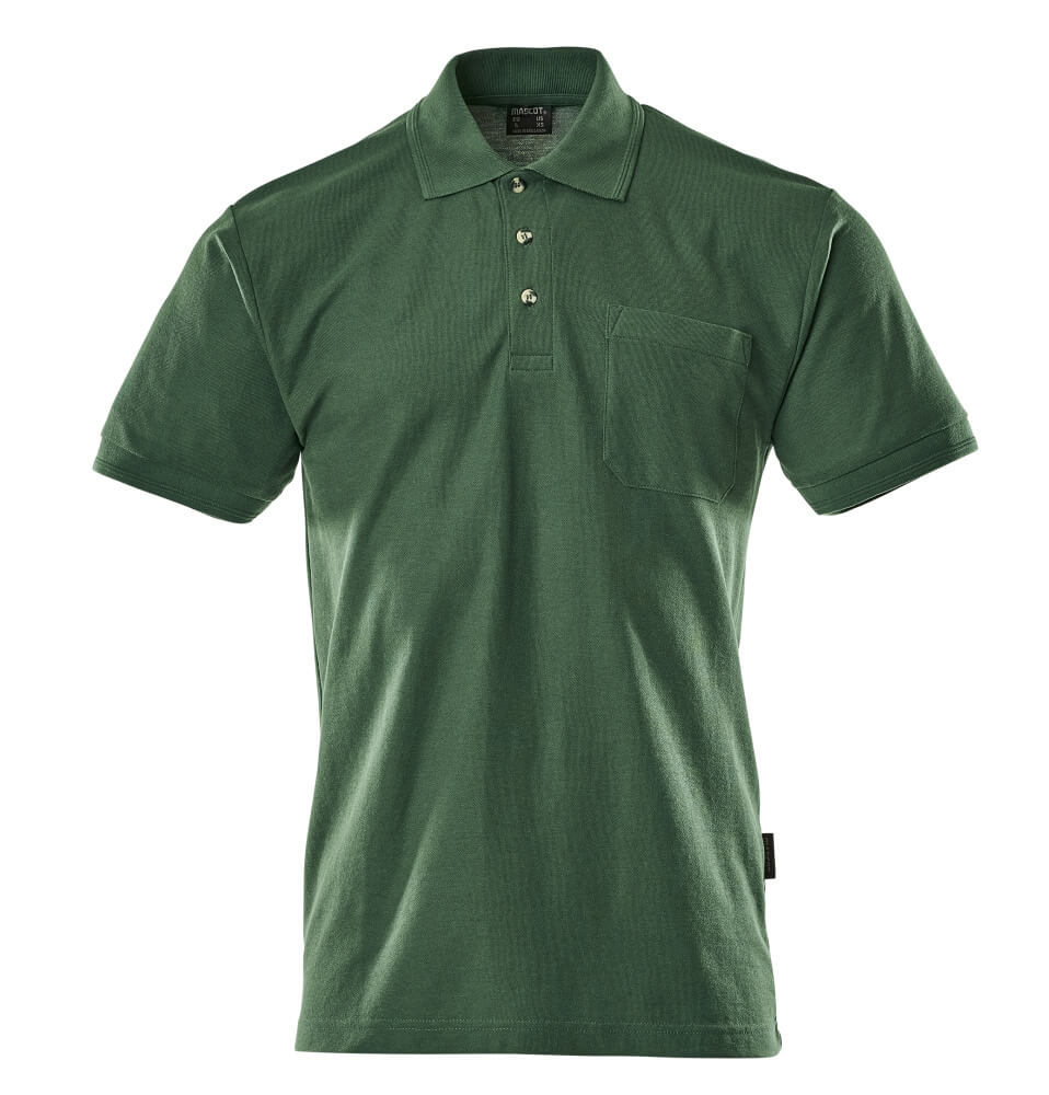 Polo-Shirt mit Brusttasche CROSSOVER Grün 2XL
