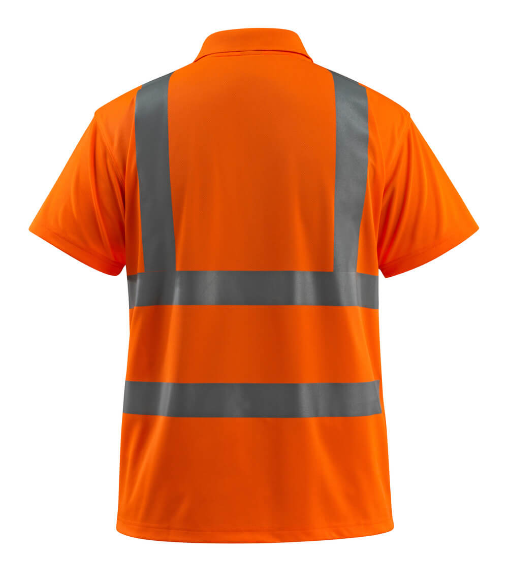 Polo-Shirt SAFE LIGHT Hi-vis Orange XL