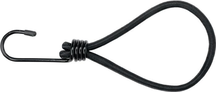 Spannschlaufe Gesamtlänge 140 mm Stärke 5 mm mit Haken Gummi