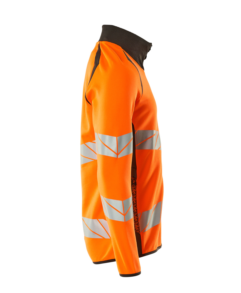 Sweatshirt mit Reißverschluss ACCELERATE SAFE Hi-vis Orange/Dunkelanthrazit 4XL