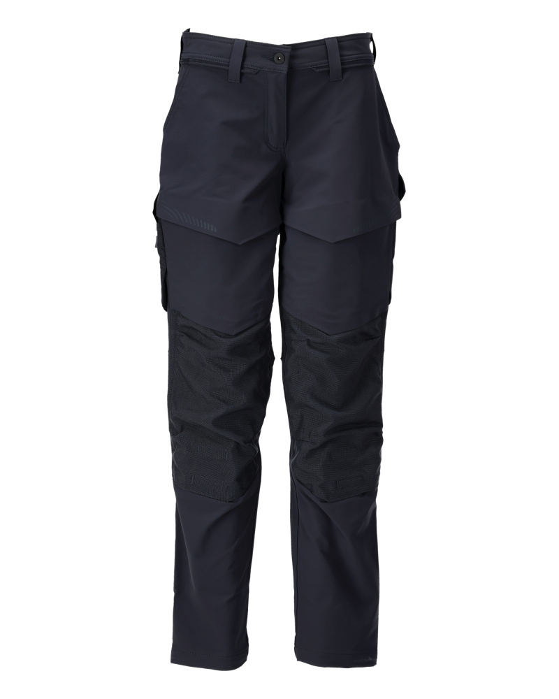 Damen-Passform DIAMOND Hose mit Knietaschen CUSTOMIZED Schwarzblau 82C50