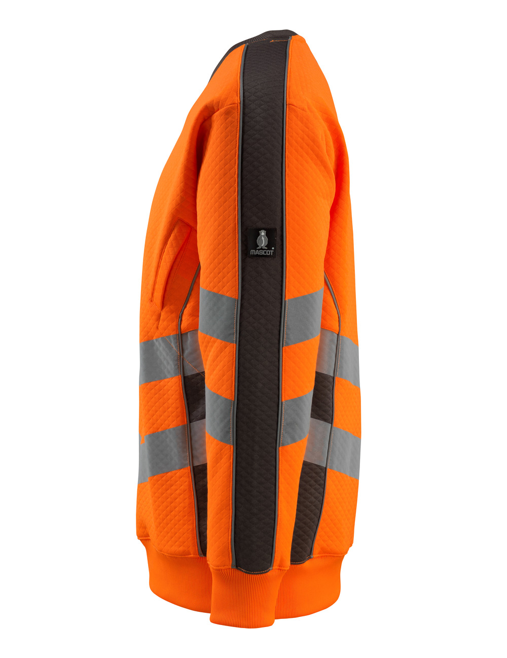 Sweatshirt SAFE SUPREME Hi-vis Orange/Dunkelanthrazit M