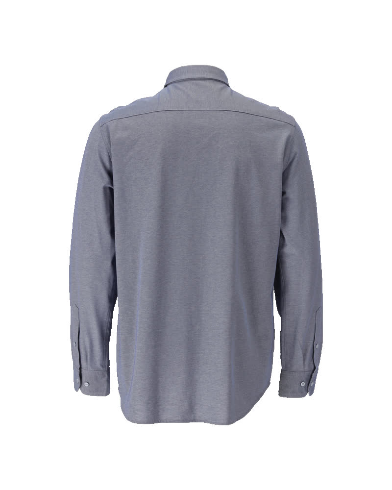 Hemd FRONTLINE Blau-meliert 39-40