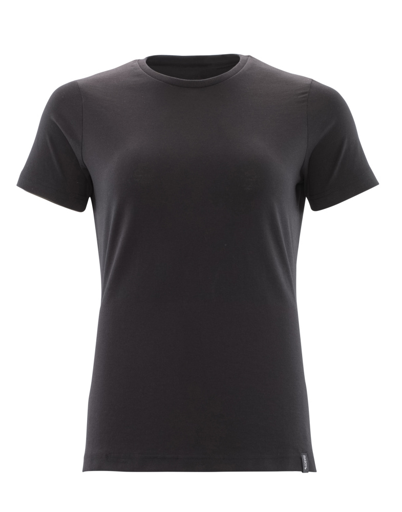 Damen-Passform T-Shirt CROSSOVER Vollschwarz 2XLONE