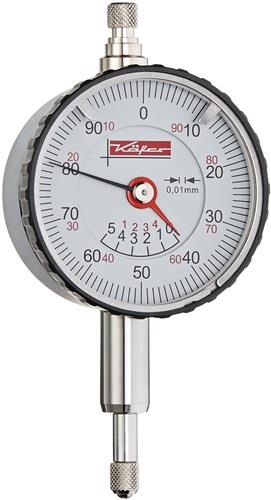 Kleinmessuhr KMU 4/5 TK-100 5mm Abl.0,01mm KÄFER