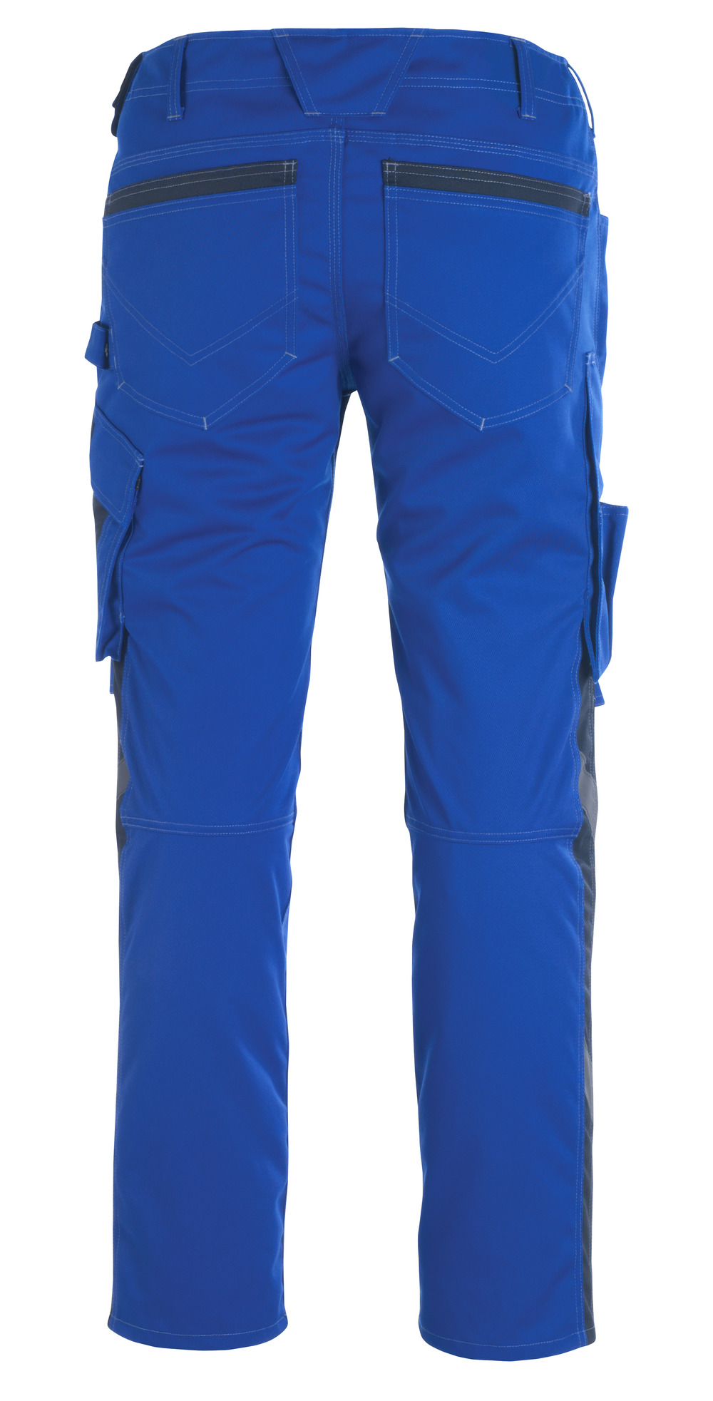 Hose mit Knietaschen UNIQUE Kornblau/Schwarzblau 76C54