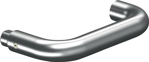Türdrückerlochteil 8100 VA Satino 4-KT.8mm DIN L/R OGRO