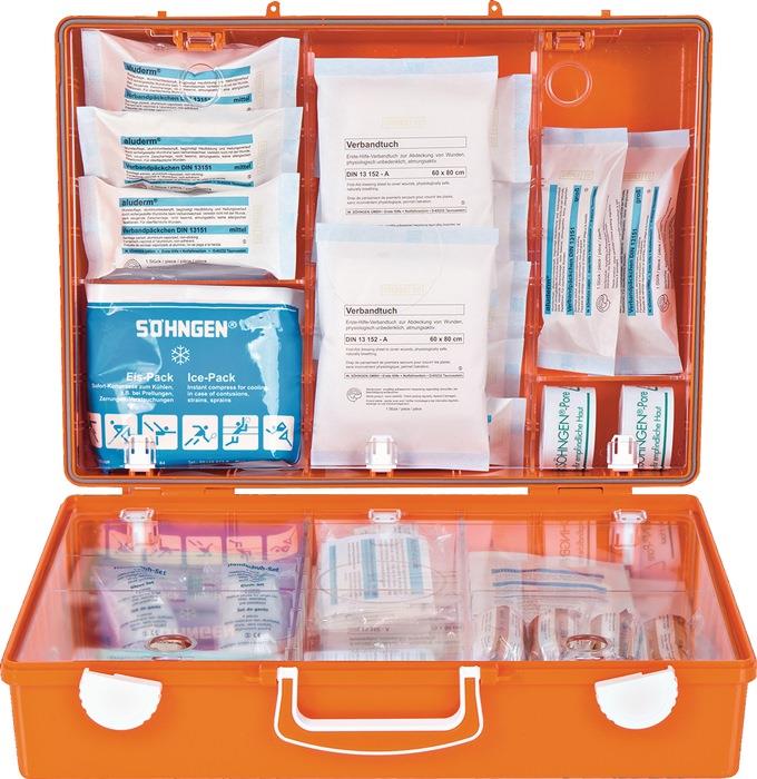 Erste Hilfe Koffer EUROPA II B400xH300xT150ca.mm orange SÖHNGEN