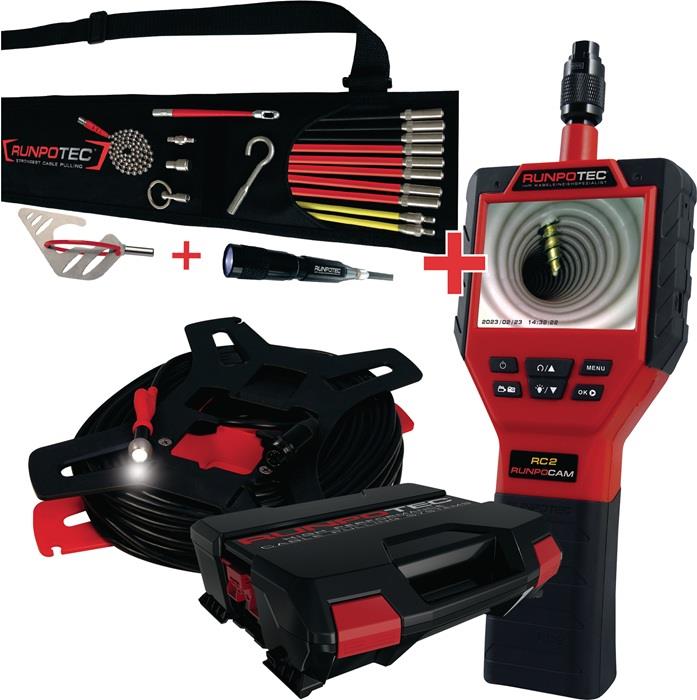 Rohrkamera RC 2 Kabellänge 30 m Runposticks Comfort RUNPOTEC