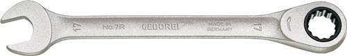 Maulringratschenschlüssel 7 R SW 10mm L.160mm ger.GEDORE