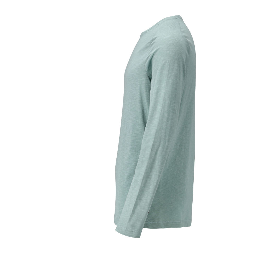 Langarmshirt CUSTOMIZED Staubgrün 3XL