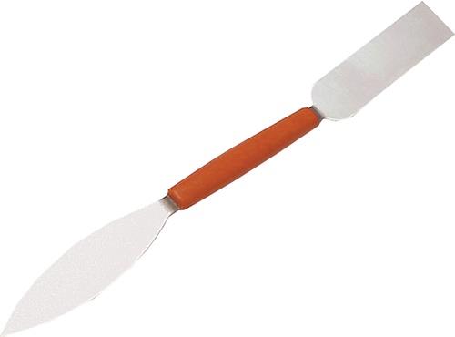 Stukkateureisen B.10mm rostfr.VA,Ku.-Griff rostfr.VA rot HAROMAC