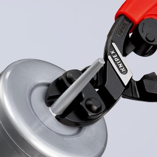 Kraftbündigschneider L.200mm Mehrkomp.-Hüllen KNIPEX