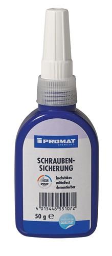 Schraubensicherung 50g mf.hochvikos dunkelblau Flasche PROMAT CHEMICALS