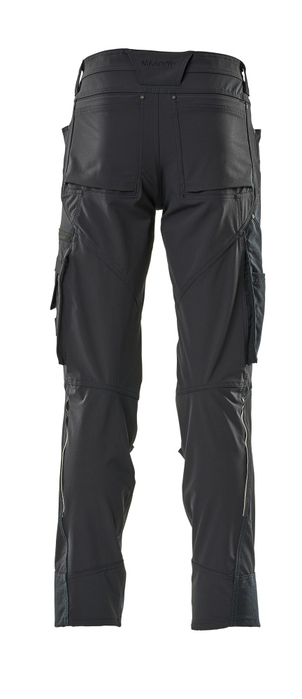 Hose mit Knietaschen ADVANCED Schwarzblau 76C42