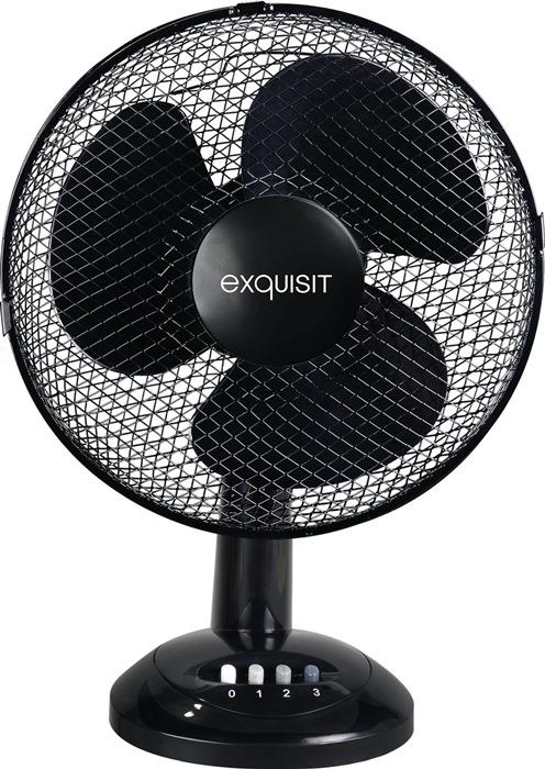 Ventilator EXQUISIT VT34063sw 35 W 300 mm schwarz 500 mm