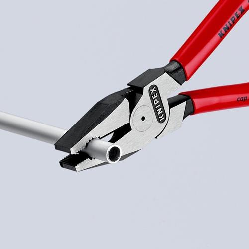 Kraftkombizange L.200mm pol.Ku.-Überzug KNIPEX