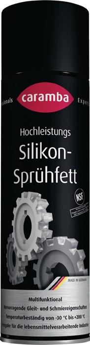 Hochleistungs Silikonsprühfett farblos NSF H1 500 ml Spraydose CARAMBA