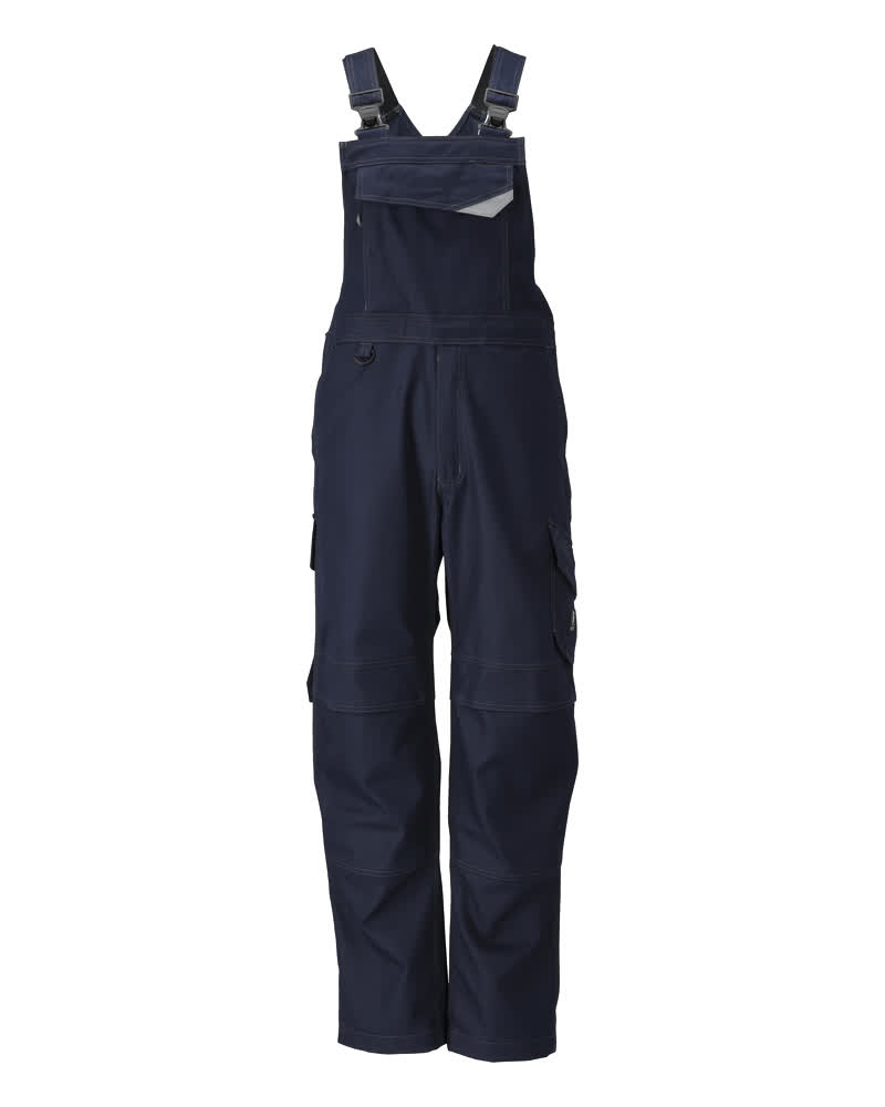 Latzhose mit Knietaschen MULTISAFE Schwarzblau 76C46