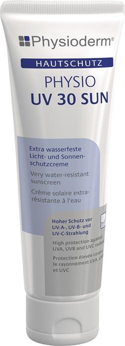 Hautschutzcreme PHYSIO UV 30 SUN 100 ml UV 30 SUN Tube PHYSIODERM