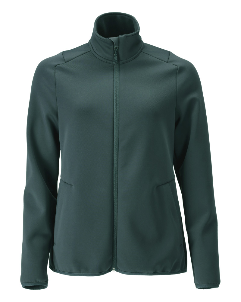 Damen-Passform Fleecejacke CUSTOMIZED Waldgrün 2XL