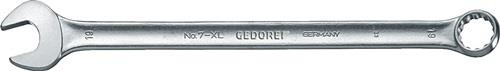 Ringmaulschlüssel 7 XL SW 10mm L.190mm Form A ext.lang CV-Stahl GEDORE
