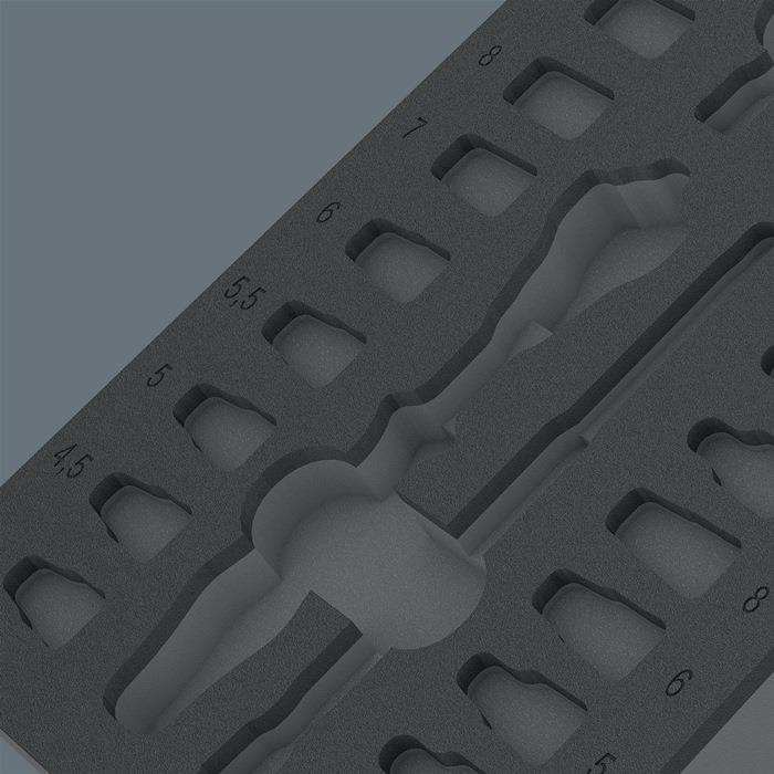 Schaumstoffeinlage leer für Ersatz für WERA 9720 WERA