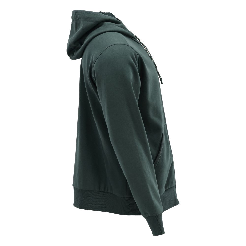 Kapuzenpullover mit Reißverschluss CUSTOMIZED Waldgrün S