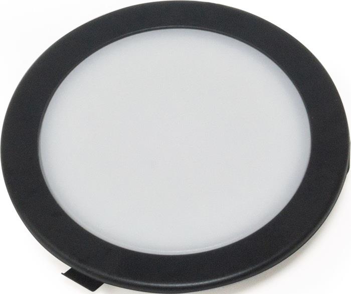 Einbauleuchte Moonlight 68 Emotion 12 V DC 3,6 W Rahmenfarbe schwarz L&S