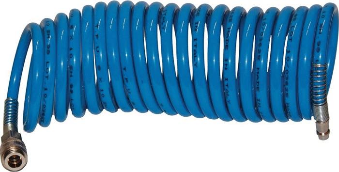 Druckluftschlauch ST Innen Ø 5,5 mm Außen Ø 8 mm Kupplung DN 7,2 5 m