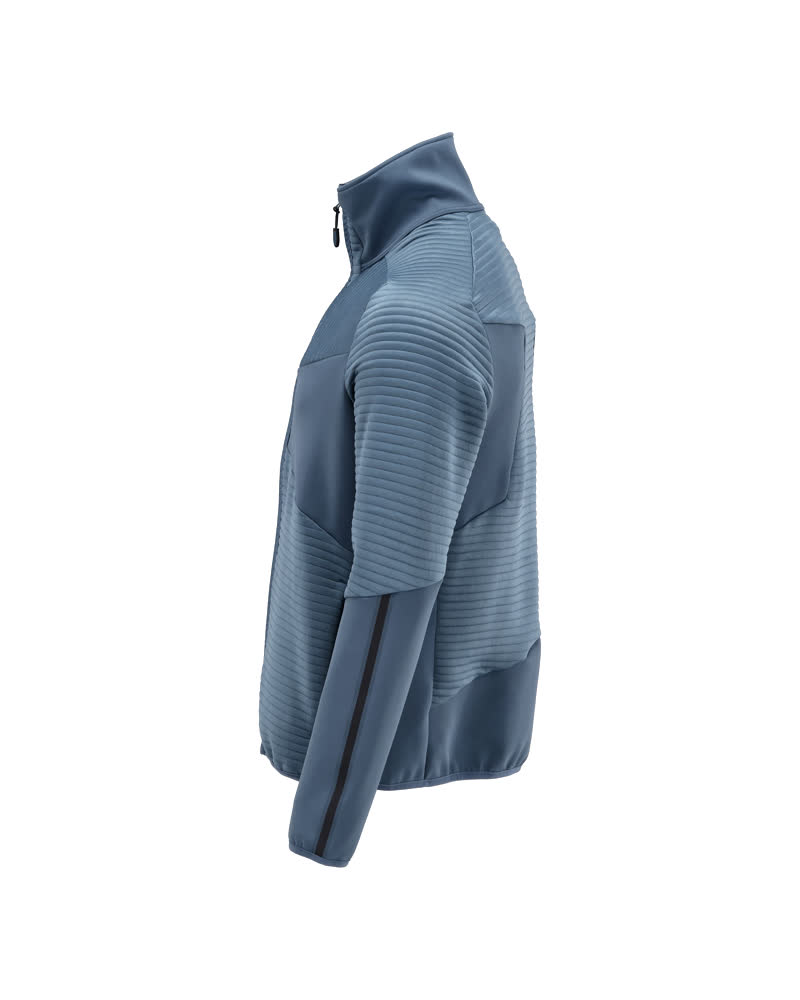 Fleecejacke CUSTOMIZED Steinblau XS
