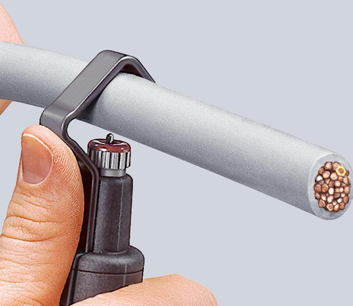 Abmantelungswerkzeug Gesamtlänge 135 mm Arbeitsbereich Ø 6,0 - 29,0 mm KNIPEX