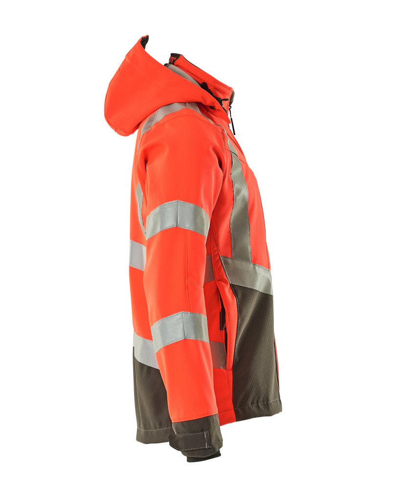 Softshelljacke SAFE SUPREME Hi-vis Rot/Dunkelanthrazit L