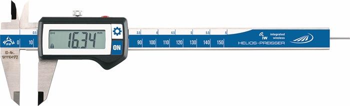Messschieber DIN 862 DIGI MET® IP67 digital Funkschnittstelle 150 mm 40 mm eckig 132641760