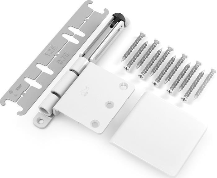 Fenstersicherungsset DZ150VEW nach innen öffnende Fenster Stahl weiß FUHR