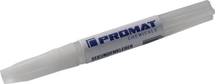 Sekundenkleber 5 g transparent Dosierstift PROMAT CHEMICALS