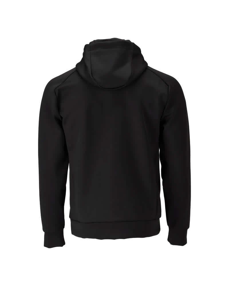 Fleece Kapuzenpullover CUSTOMIZED Schwarz 2XL